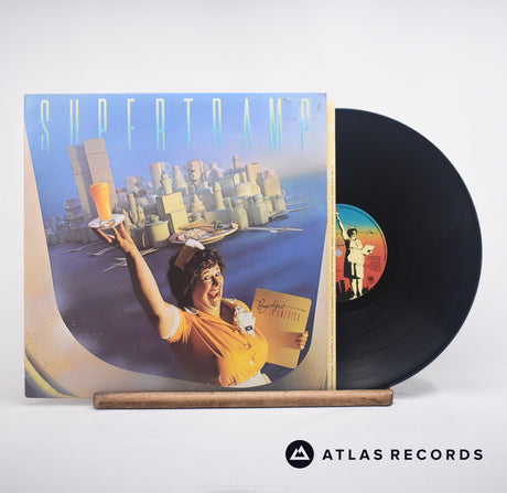 Supertramp Breakfast In America LP Vinyl Record - Front Cover & Record