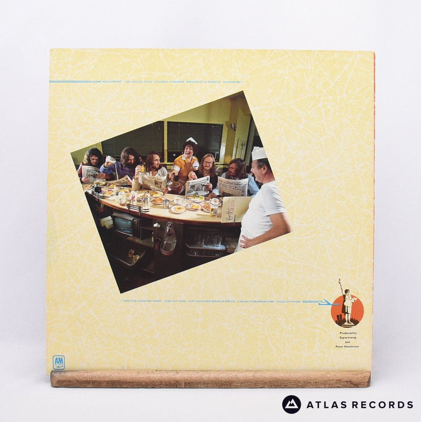Supertramp - Breakfast In America - A5 B4 LP Vinyl Record - VG+/VG+