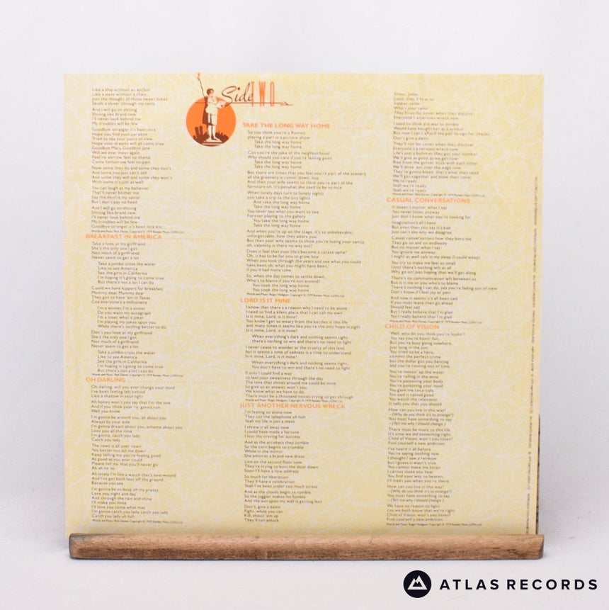Supertramp - Breakfast In America - LP Vinyl Record - VG+/EX