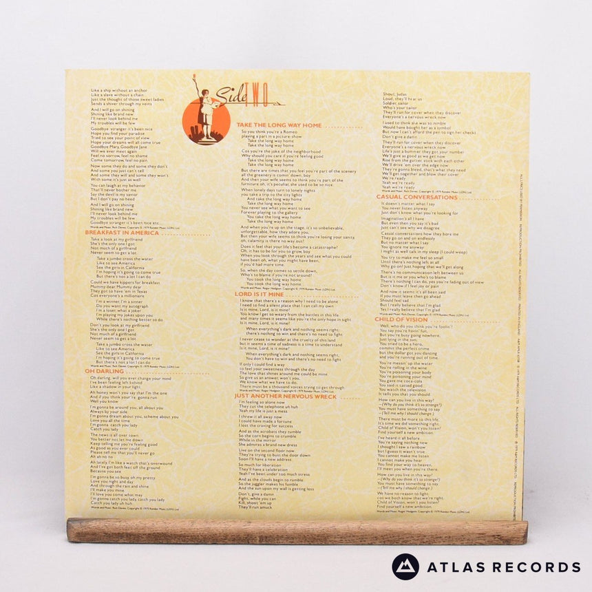 Supertramp - Breakfast In America - LP Vinyl Record - VG+/VG+