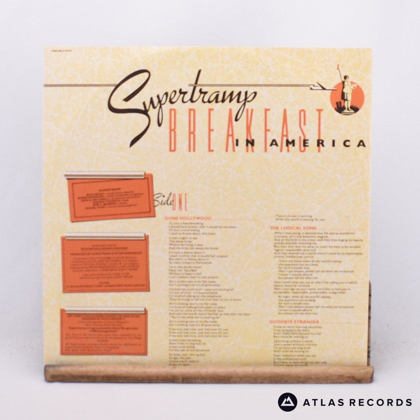 Supertramp - Breakfast in America - LP Vinyl Record - VG+/EX