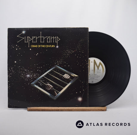Supertramp Crime Of The Century LP Vinyl Record - Front Cover & Record