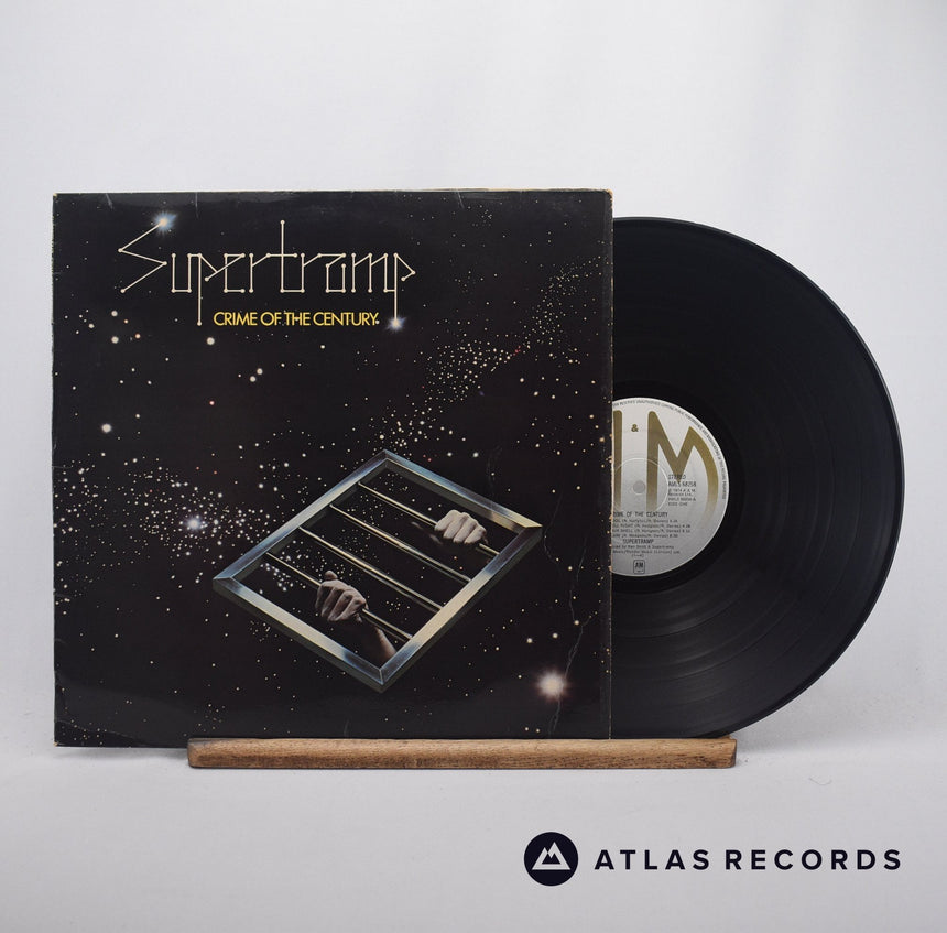 Supertramp Crime Of The Century LP Vinyl Record - Front Cover & Record
