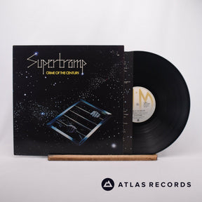 Supertramp Crime Of The Century LP Vinyl Record - Front Cover & Record
