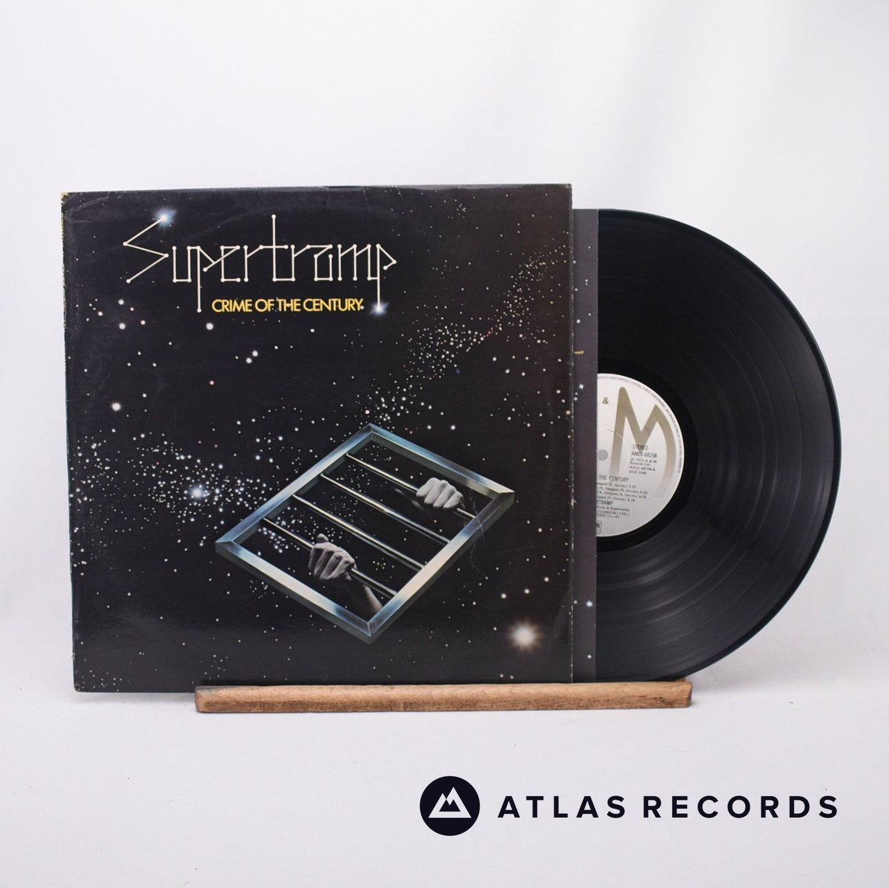 Supertramp Crime Of The Century LP Vinyl Record - Front Cover & Record