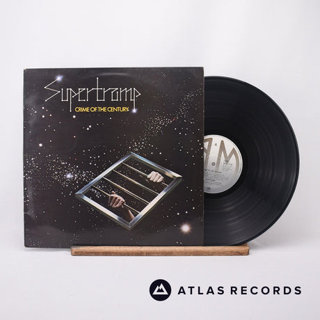 Supertramp Crime Of The Century LP Vinyl Record - Front Cover & Record