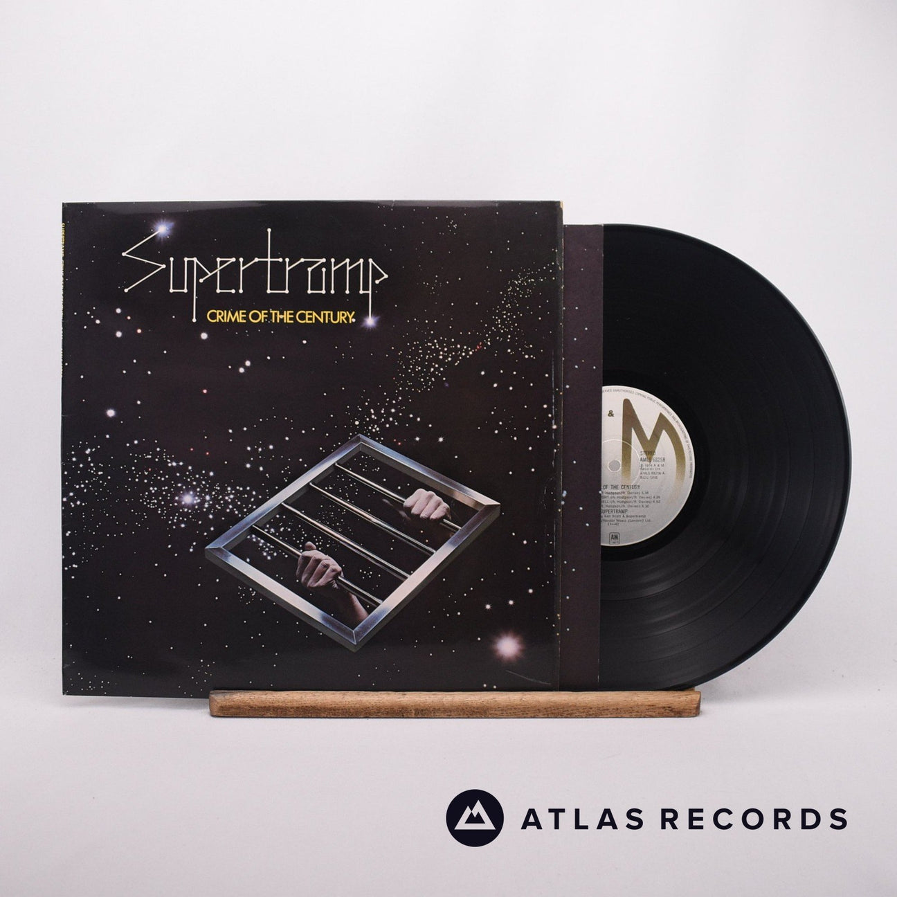 Supertramp Crime Of The Century LP Vinyl Record - Front Cover & Record