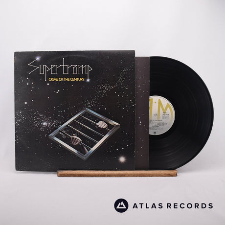 Supertramp Crime Of The Century LP Vinyl Record - Front Cover & Record