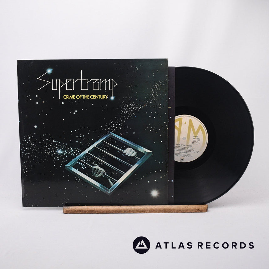 Supertramp Crime Of The Century LP Vinyl Record - Front Cover & Record