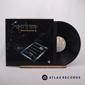 Supertramp Crime Of The Century LP Vinyl Record - Front Cover & Record