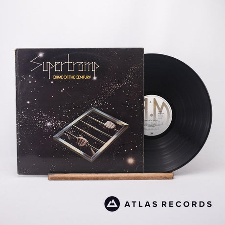 Supertramp Crime Of The Century LP Vinyl Record - Front Cover & Record