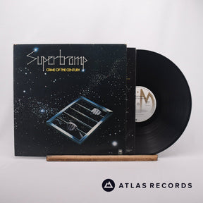 Supertramp Crime Of The Century LP Vinyl Record - Front Cover & Record