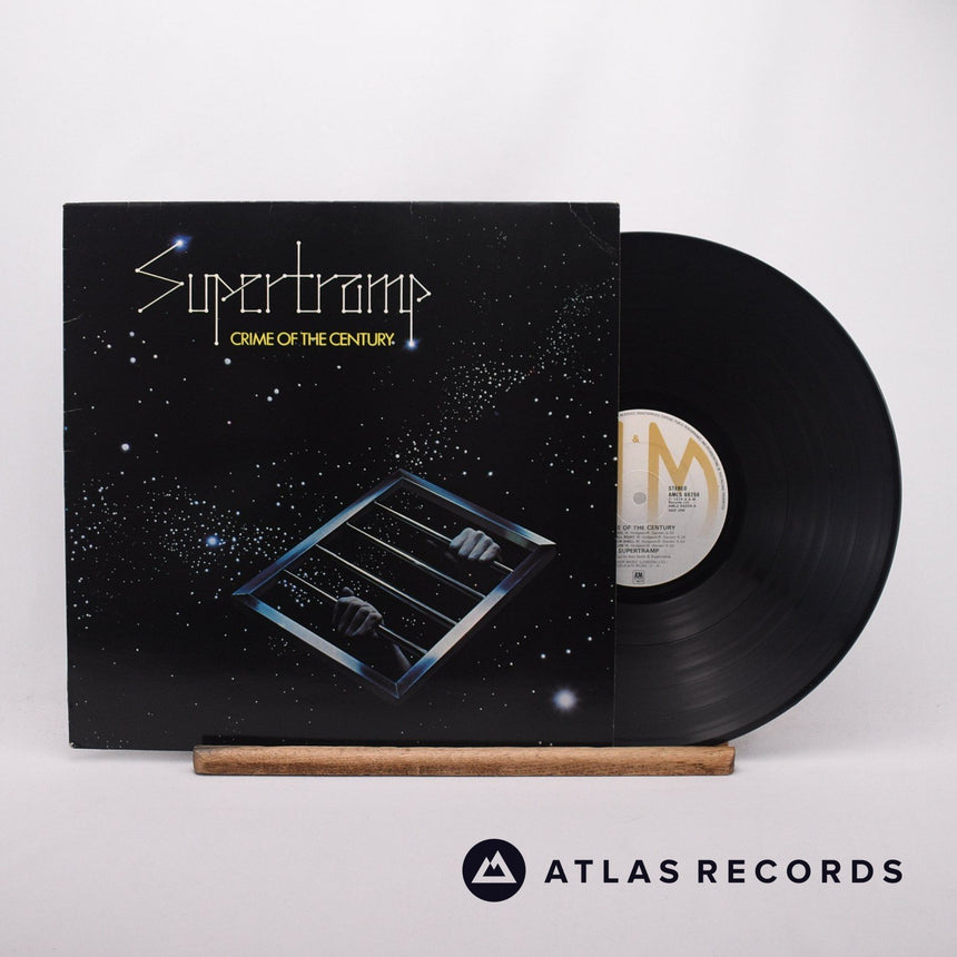 Supertramp Crime Of The Century LP Vinyl Record - Front Cover & Record