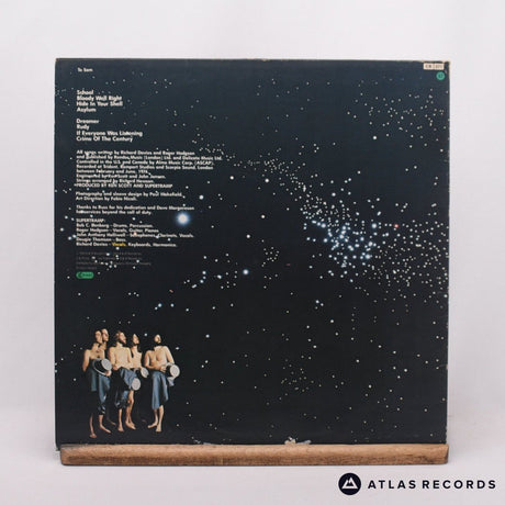 Supertramp - Crime Of The Century - Repress LP Vinyl Record - VG+/VG+