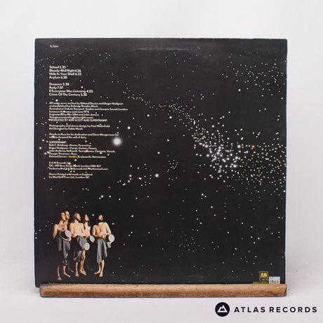 Supertramp - Crime Of The Century - Lyric Sheet A6 B6 LP Vinyl Record - VG+/VG+