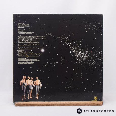 Supertramp - Crime Of The Century - Lyric Sheet A5 B5 LP Vinyl Record - EX/EX