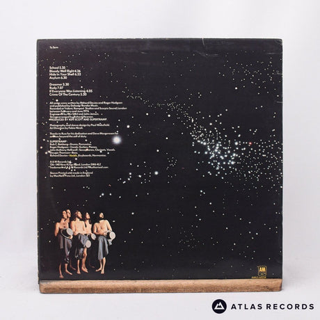 Supertramp - Crime Of The Century - Insert A5 B5 LP Vinyl Record - VG+/EX