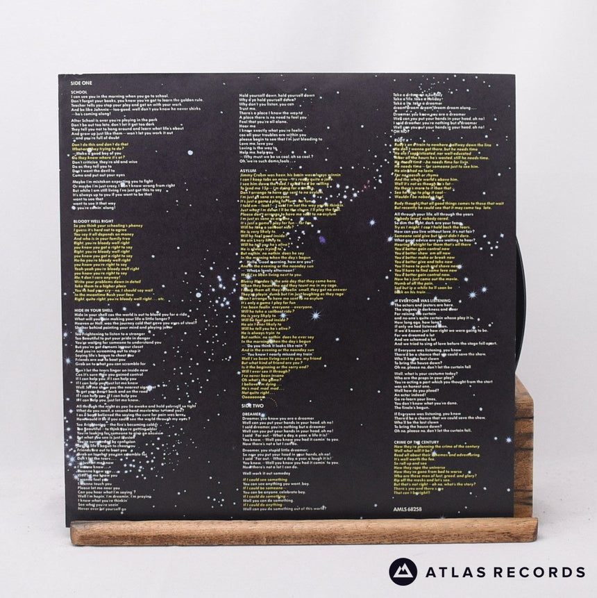 Supertramp - Crime Of The Century - A-7 B-10 LP Vinyl Record - EX/VG+