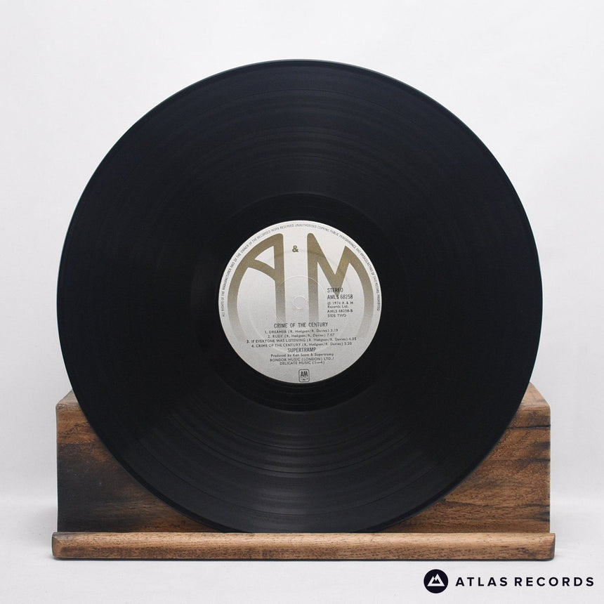 Supertramp - Crime Of The Century - Lyric Sheet LP Vinyl Record - EX/EX