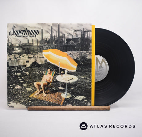 Supertramp Crisis? What Crisis? LP Vinyl Record - Front Cover & Record