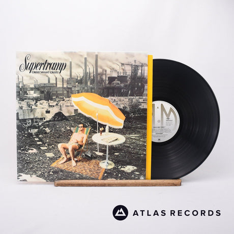 Supertramp Crisis? What Crisis? LP Vinyl Record - Front Cover & Record
