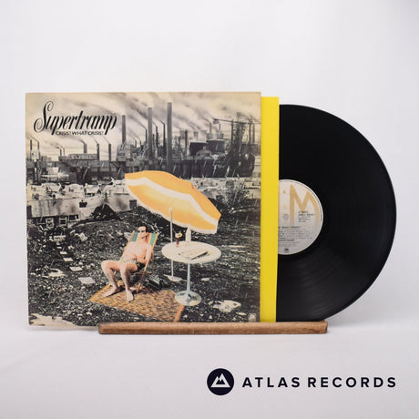 Supertramp Crisis? What Crisis? LP Vinyl Record - Front Cover & Record