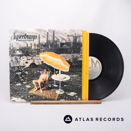 Supertramp Crisis? What Crisis? LP Vinyl Record - Front Cover & Record