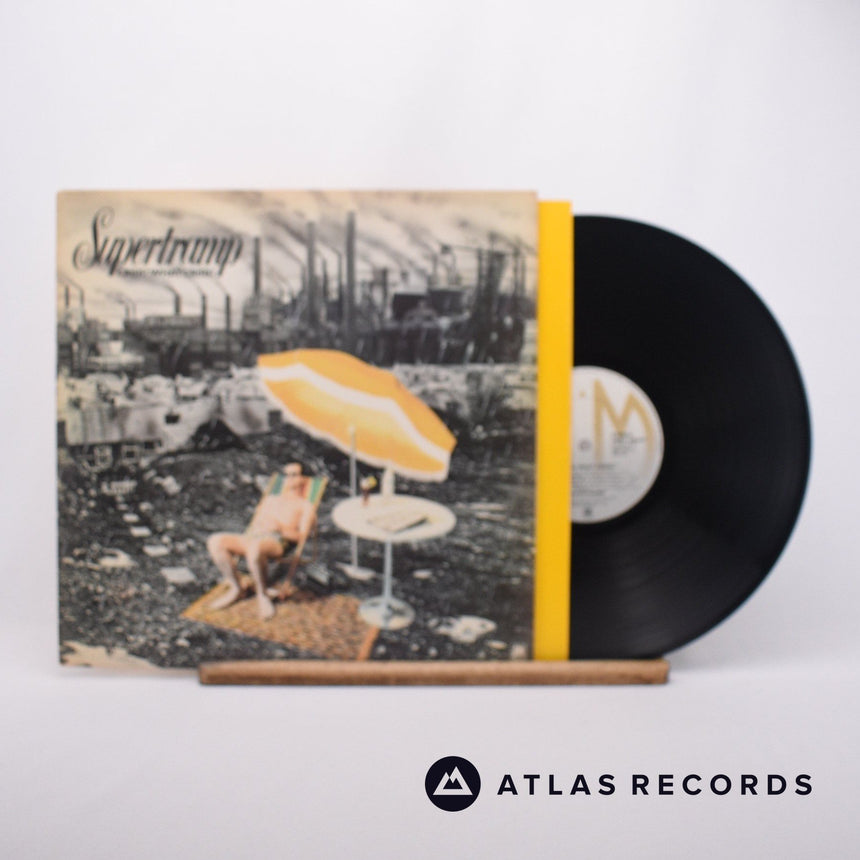 Supertramp Crisis? What Crisis? LP Vinyl Record - Front Cover & Record