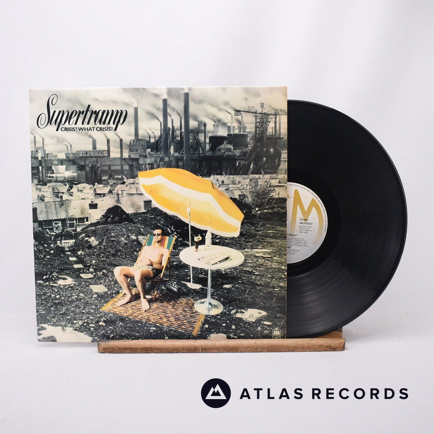 Supertramp Crisis? What Crisis? LP Vinyl Record - Front Cover & Record