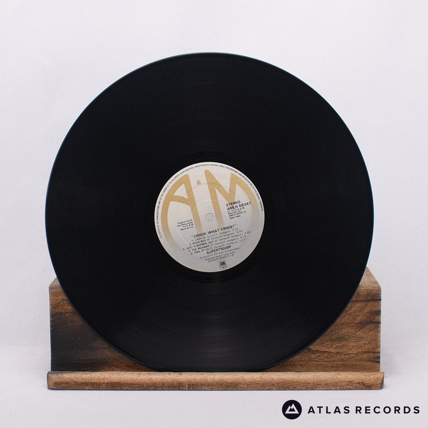 Supertramp - Crisis? What Crisis? - A7 B-5 LP Vinyl Record - EX/EX