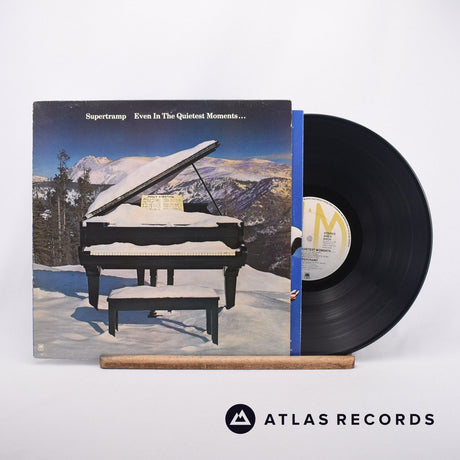Supertramp Even In The Quietest Moments... LP Vinyl Record - Front Cover & Record