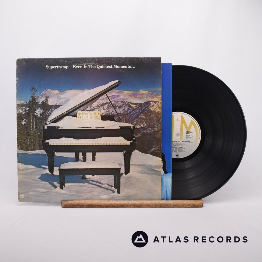 Supertramp Even In The Quietest Moments... LP Vinyl Record - Front Cover & Record