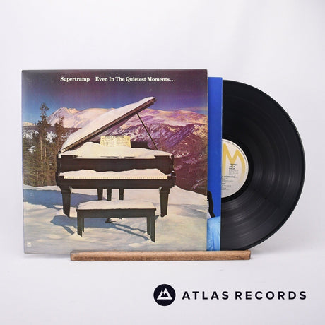 Supertramp Even In The Quietest Moments... LP Vinyl Record - Front Cover & Record