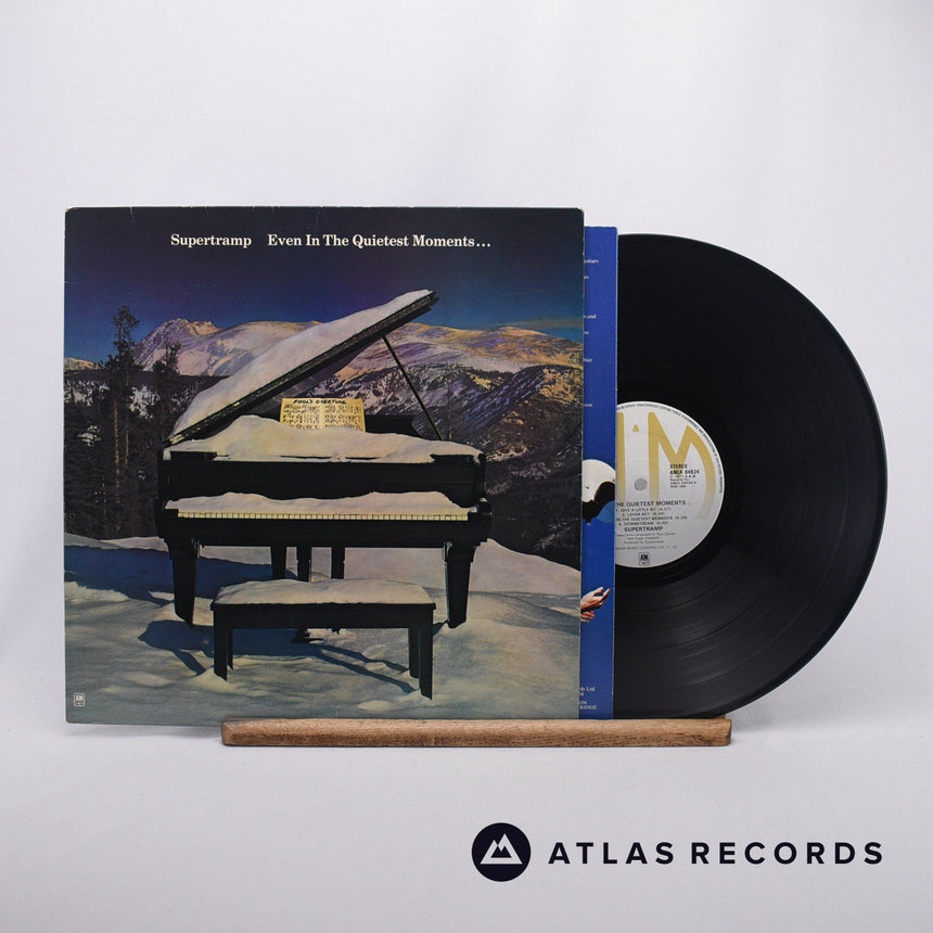Supertramp Even In The Quietest Moments... LP Vinyl Record - Front Cover & Record