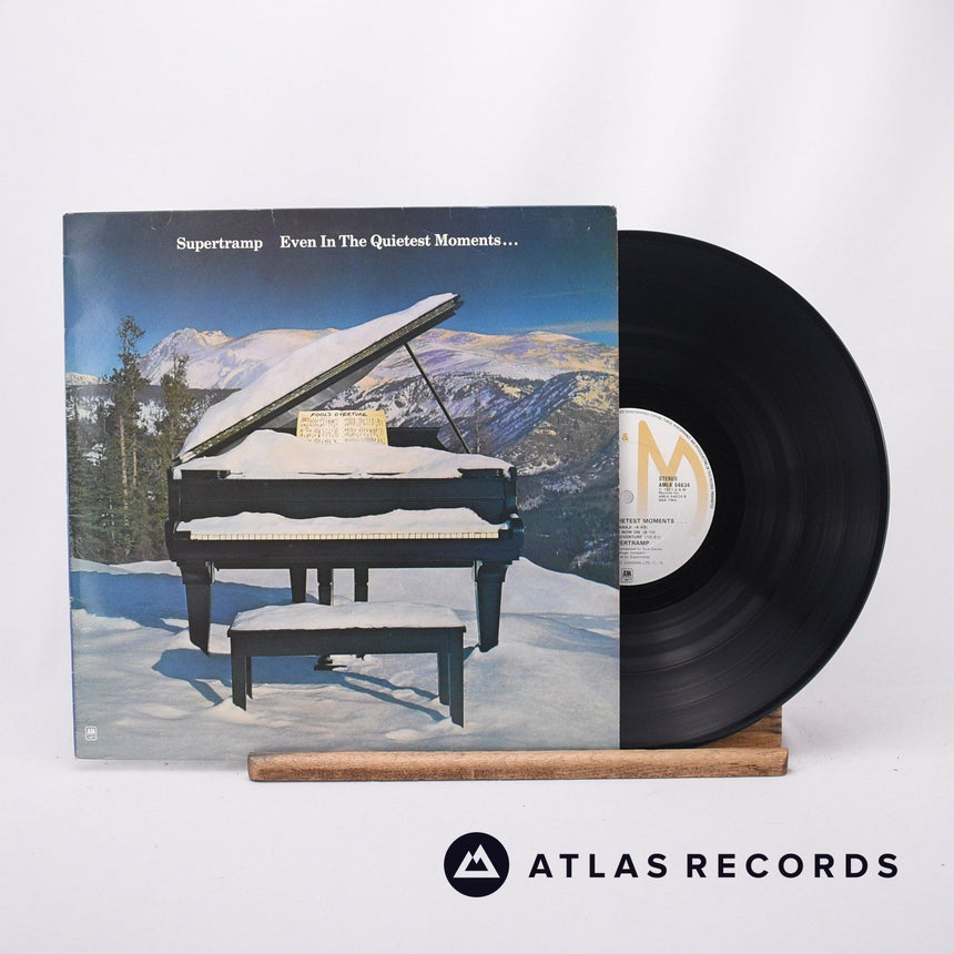 Supertramp Even In The Quietest Moments... LP Vinyl Record - Front Cover & Record