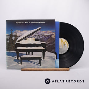 Supertramp Even In The Quietest Moments... LP Vinyl Record - Front Cover & Record