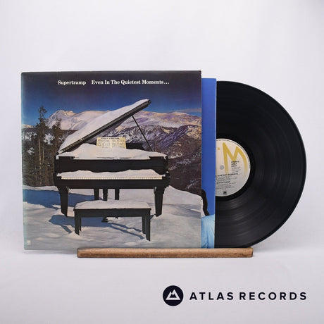 Supertramp Even In The Quietest Moments... LP Vinyl Record - Front Cover & Record