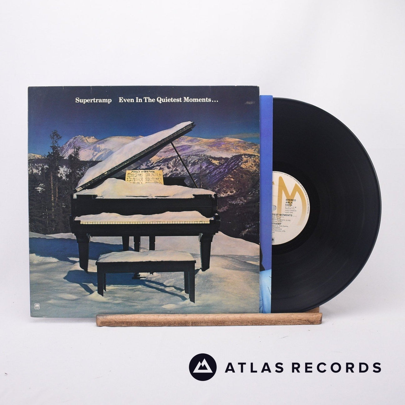 Supertramp Even In The Quietest Moments... LP Vinyl Record - Front Cover & Record