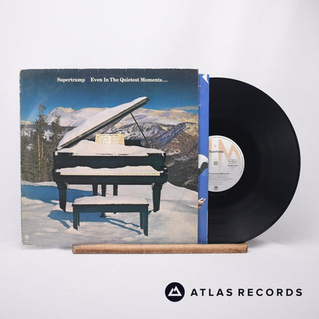 Supertramp Even In The Quietest Moments... LP Vinyl Record - Front Cover & Record