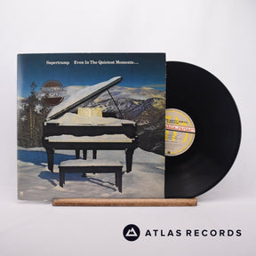Supertramp Even In The Quietest Moments... LP Vinyl Record - Front Cover & Record
