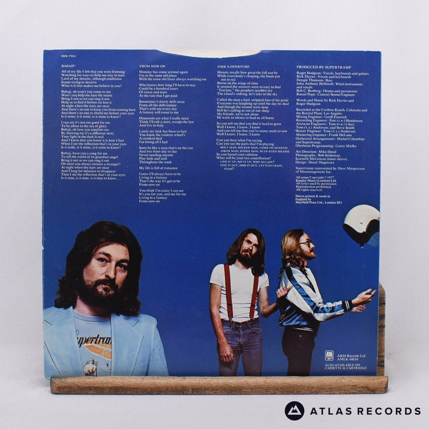 Supertramp - Even In The Quietest Moments... - LP Vinyl Record - EX/EX
