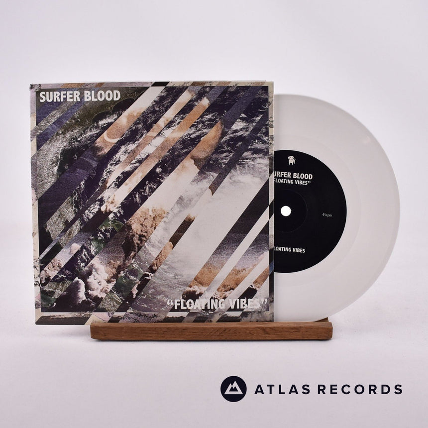 Surfer Blood Floating Vibes 7" Vinyl Record - Front Cover & Record