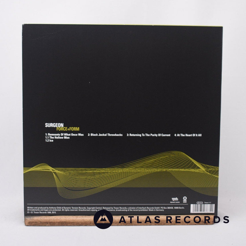 Surgeon - Force+Form - Remastered Repress 2 x 12" Vinyl Record - EX/NM