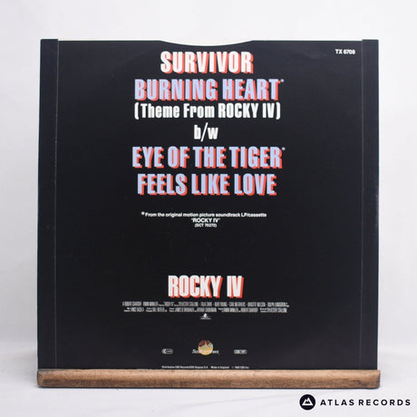 Survivor - Burning Heart - 12" Vinyl Record - EX/VG+