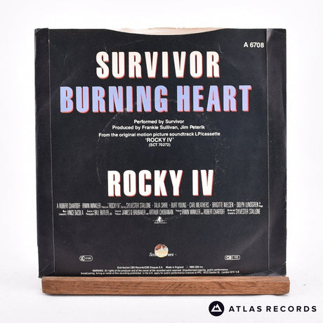 Survivor - Burning Heart - 7" Vinyl Record - VG+/EX
