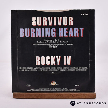 Survivor - Burning Heart - 7" Vinyl Record - VG+/EX