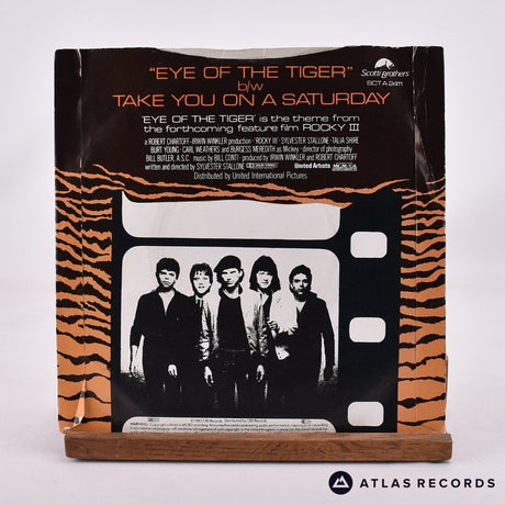 Survivor - Eye Of The Tiger - 7" Vinyl Record - VG+/EX