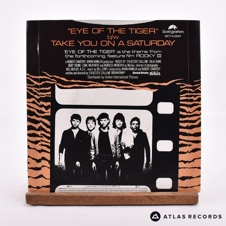 Survivor - Eye Of The Tiger - 7" Vinyl Record - EX/EX