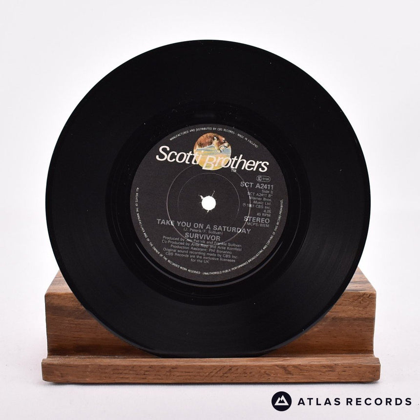 Survivor - Eye Of The Tiger - 7" Vinyl Record - EX/EX