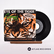 Survivor Eye Of The Tiger 7" Vinyl Record - Front Cover & Record